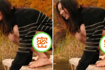 美呆！44歲林志玲穿超短熱褲赤腳在河邊玩耍，蹲下時一雙美腿太迷人，網友：女神太辣了