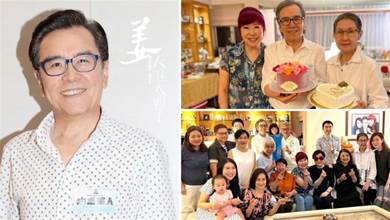 TVB老戲骨姜大衛生日飯局多 佘詩曼和媽媽也有一起參加飯局