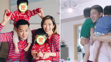 前TVB藝人陳智燊離家2個月突然回家 兩個兒子看到爸爸后很開心，超溫馨