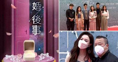 TVB新電視劇《婚后事》舉辦造型會，俊男美女扎堆了